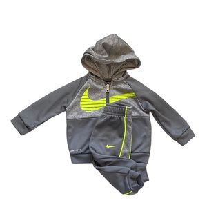 Nike track suit grey 6 months